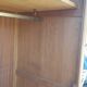 Scandinavian vintage cabinet sliding doors