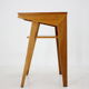 1960s Oak Side Table or TV Rack ,Czechoslovakia