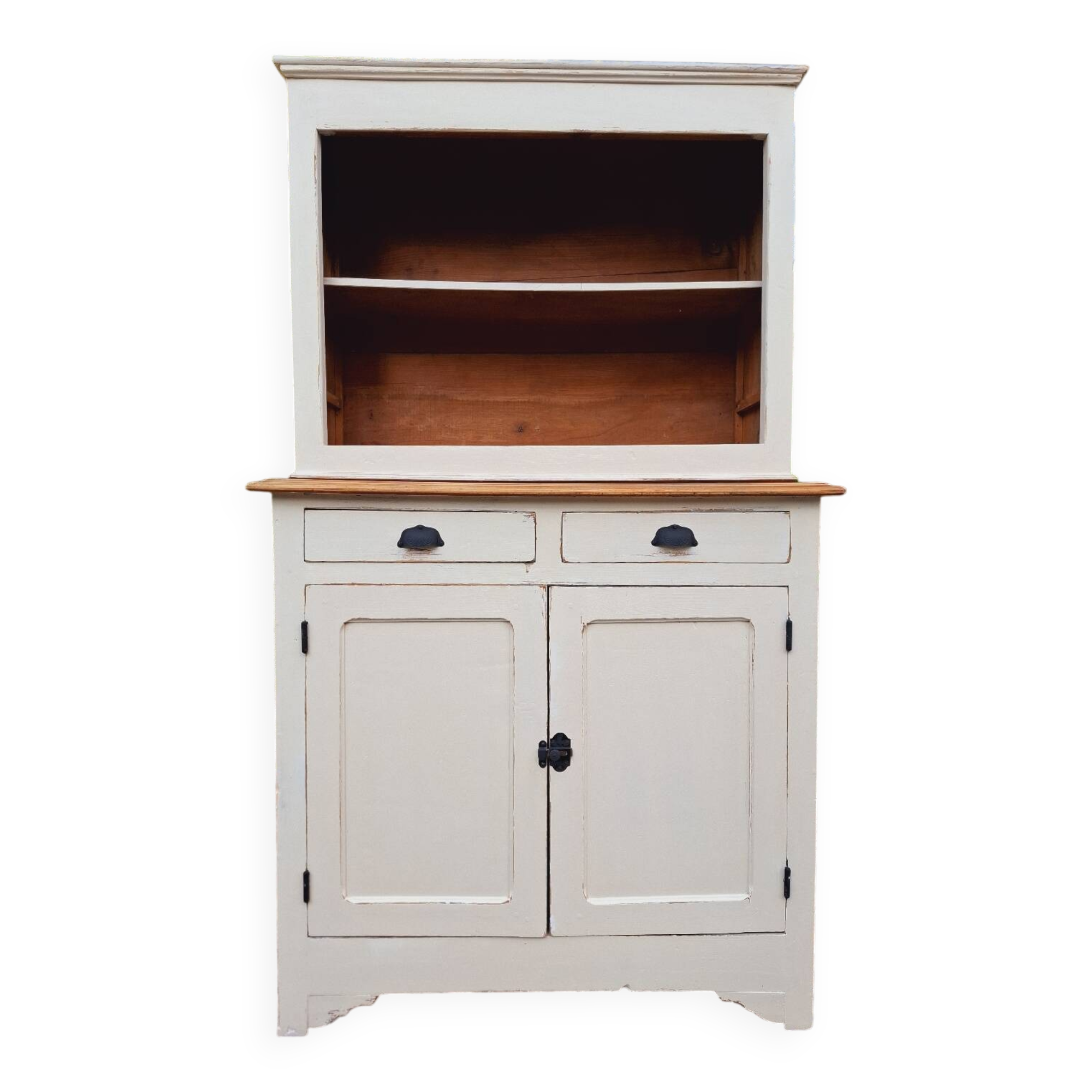 Two-piece buffet in solid fir