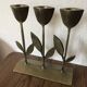 Art Deco tulip candlestick