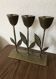 Bougeoir Art Déco tulipe
