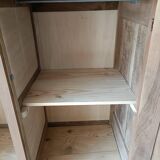 Renovated asymmetrical Art Deco wardrobe/cupboard