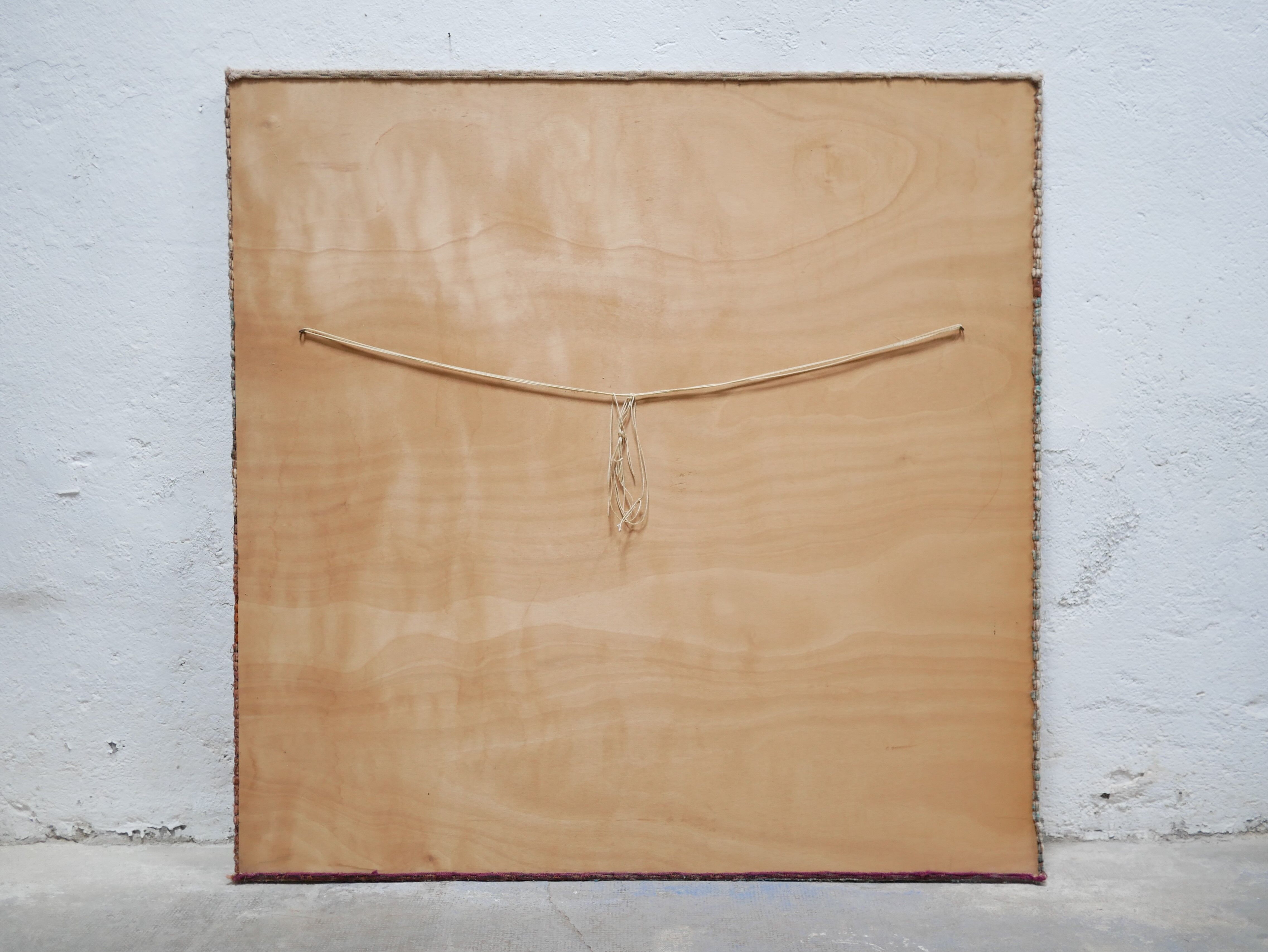 Vintage wool wall tapestry