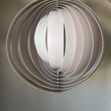 Lampe Pentant « Moon » originales de Verner Panton des années 1960