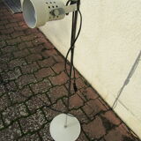 Lamppost 70 double spots vintage - white plate