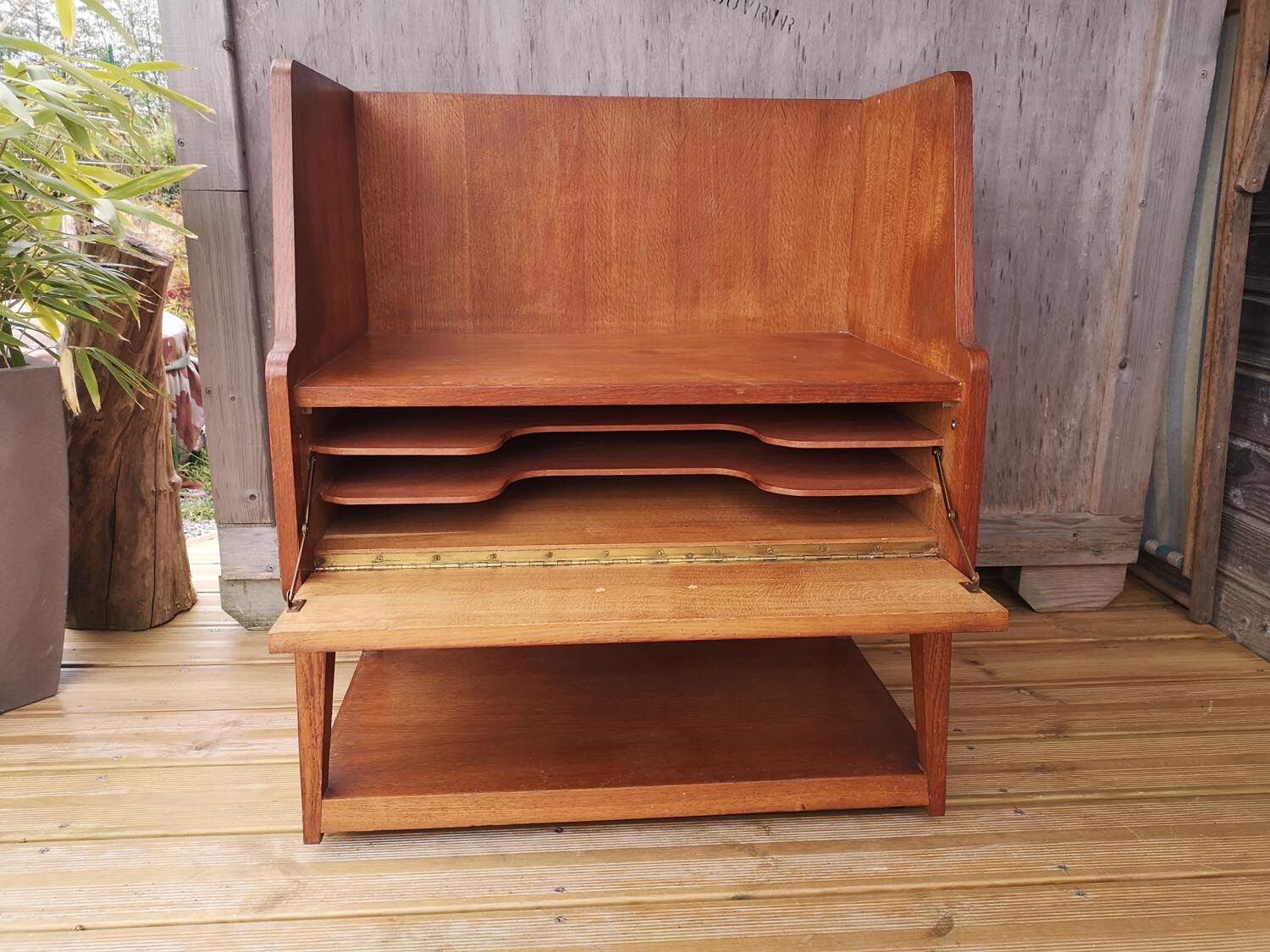 Vintage Hi-Fi furniture with wheels