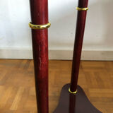 Empire style pedestal table with marble