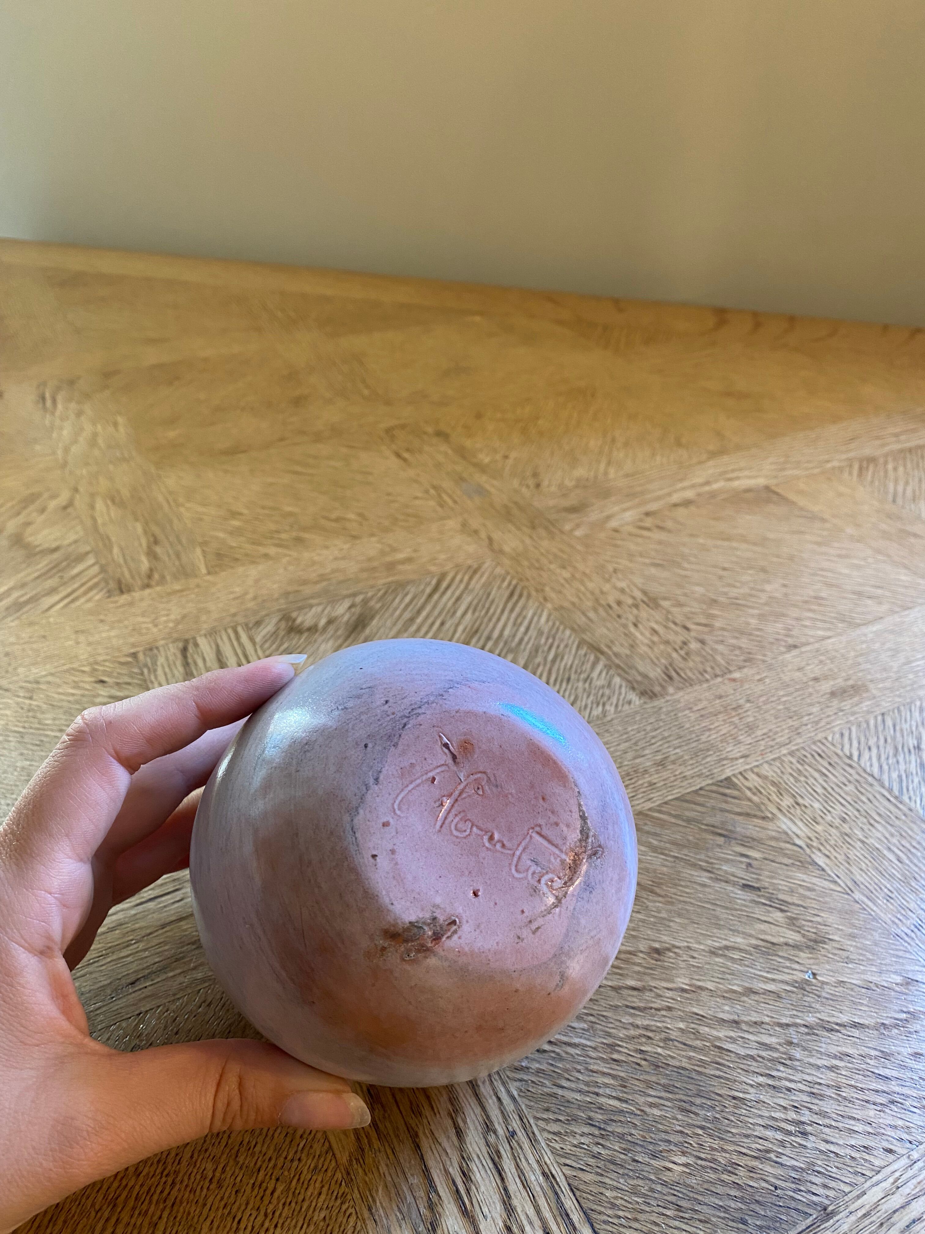 Vase boule en céramique Cloutier