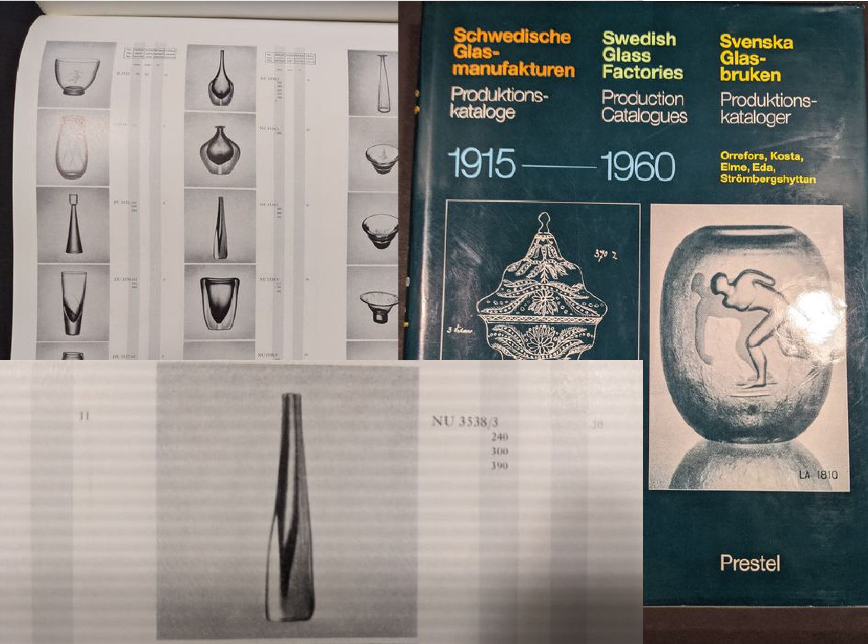 Nils Landberg vase for Orrefors - 1960