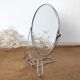 Round mirror barber chinese 17cm 1960