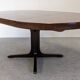 Table ronde de salle à manger extensible Baumann, France vers 1970