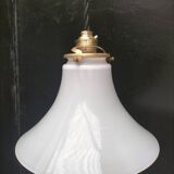 Opaline pendant lights