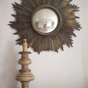 Vintage turned wood lamp, table lamp, lamp to place, Florentine lamp.