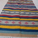 Carpet berber kilim multicolor handmade 110x190cm