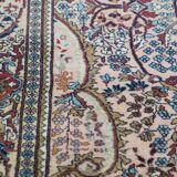 Hand-knotted rug with patterns – 232x139cm