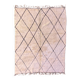 Moroccan rug Beni M'Rirt white - 224 x 294 cm