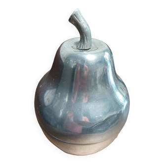 Metal pear ice bucket year 70