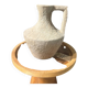 Natural terracotta vase