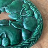 Dessous de plat en fonte émaillée modèle fruits