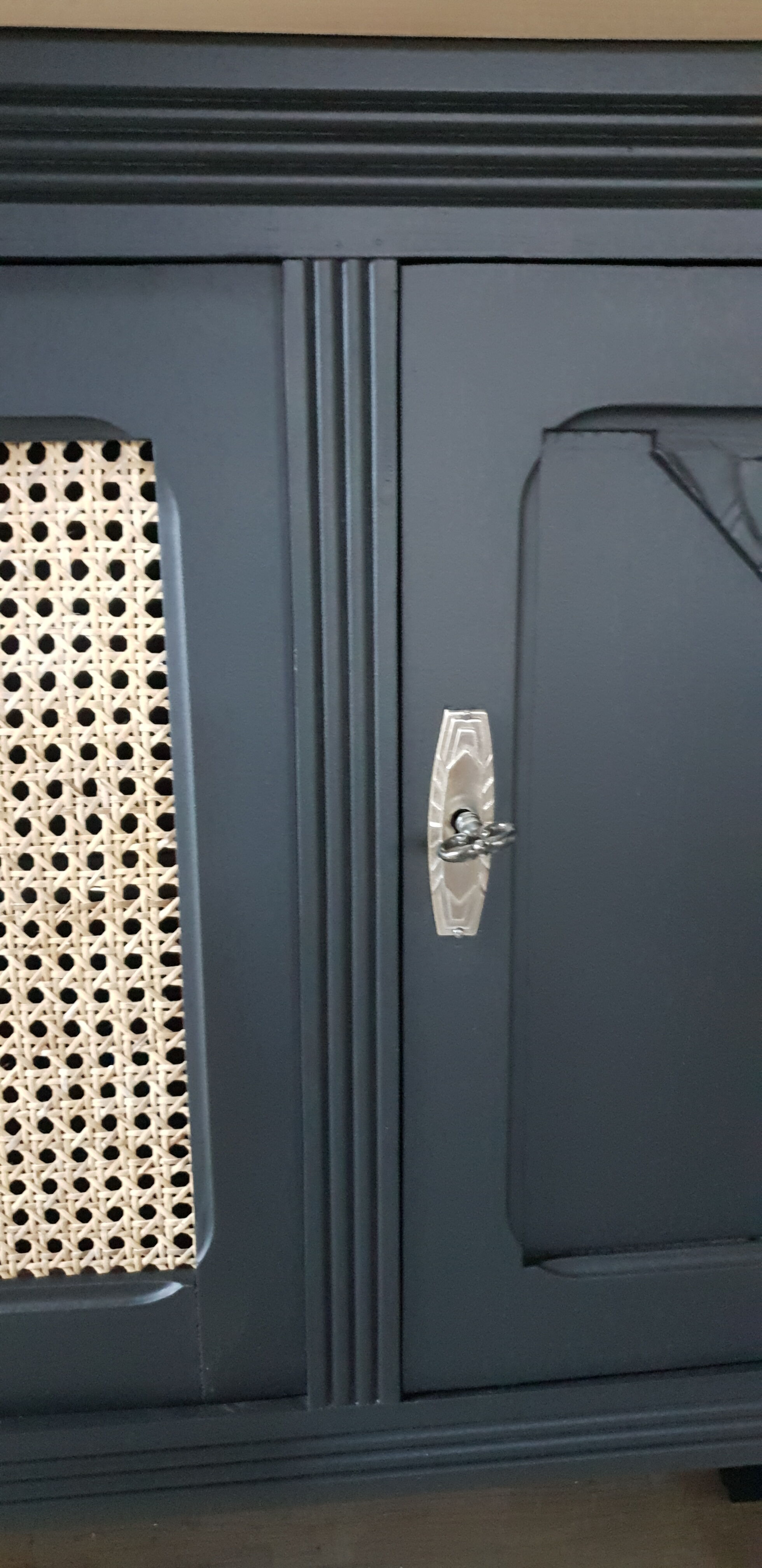 Black sideboard and canning