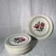 Art Deco service, Digoin Sarreguemines model, canes