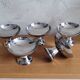 Lot de 6 coupes à glace en inox Guy Degrenne