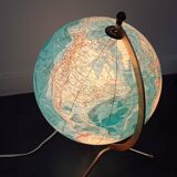 TARIDE 1974 world map globe
