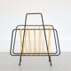 Magazine holder metal and scoubidou 1950s