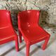 4 chairs model 4875 by C. Bartoli for Kartell, 1970