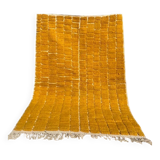 Handmade Mustard Yellow Moroccan Rug - 250/150cm