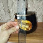 Cendrier Vallauris – Pot à tabac & porte-pipe – Création Réflexe
