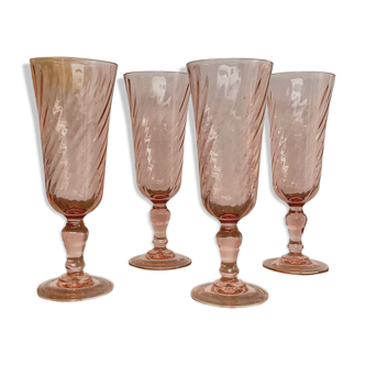 4 vintage Rosaline flutes