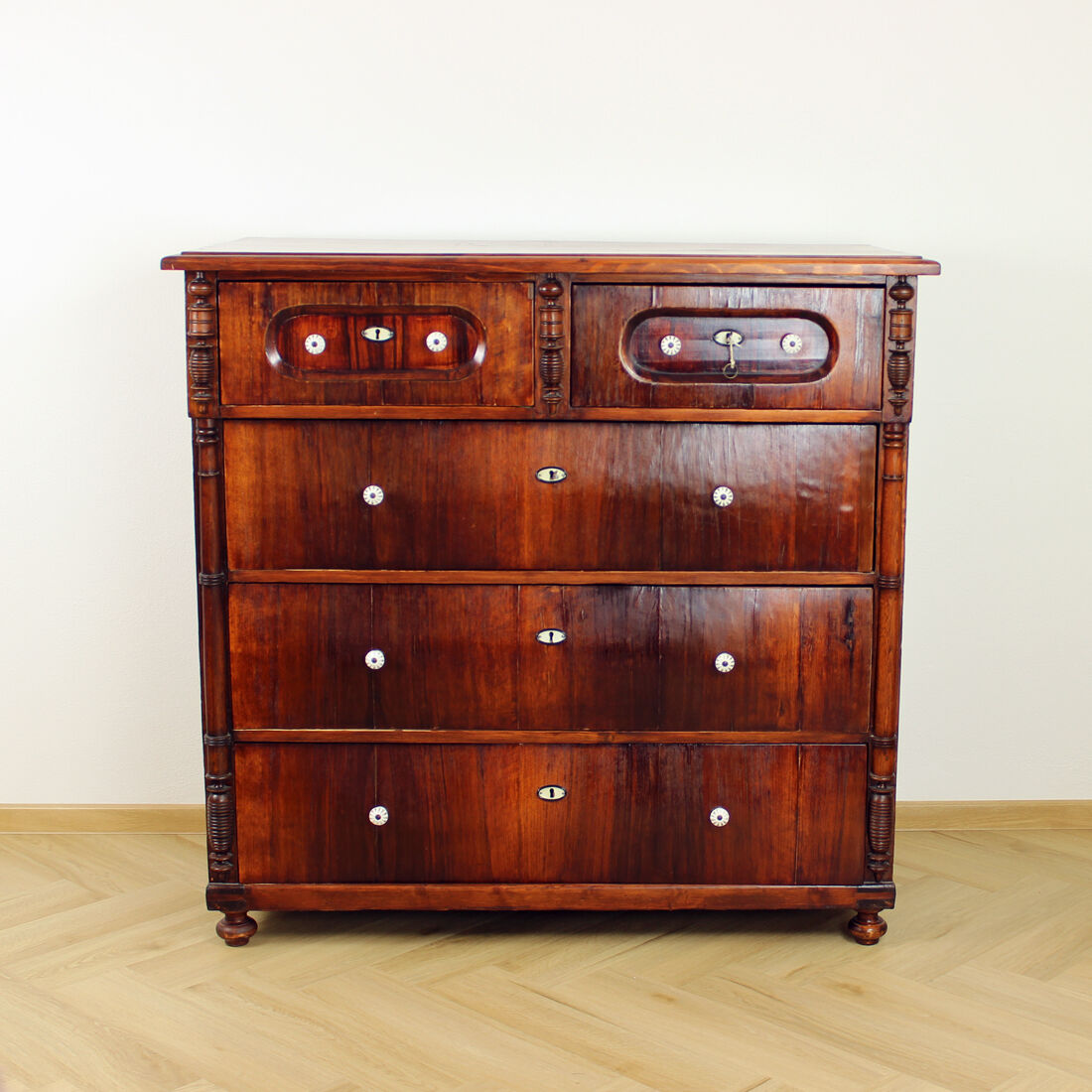 Art Deco Chest Of Drawers, Czechoslovakia 1920s