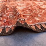 Red Boujad Moroccan rug - 281 x 158 cm