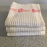 Set of 3 honeycomb tea towels
