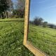 Large antique mercury-gilded mirror from the Napoleon III period