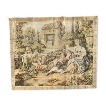 Mid-century French tapestry