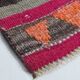 Tapis de couloir rose vintage, 88 x 334 cm