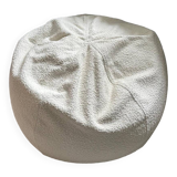 Fauteuil pouf repose pieds