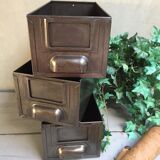 Lot of 3 industrial lockers