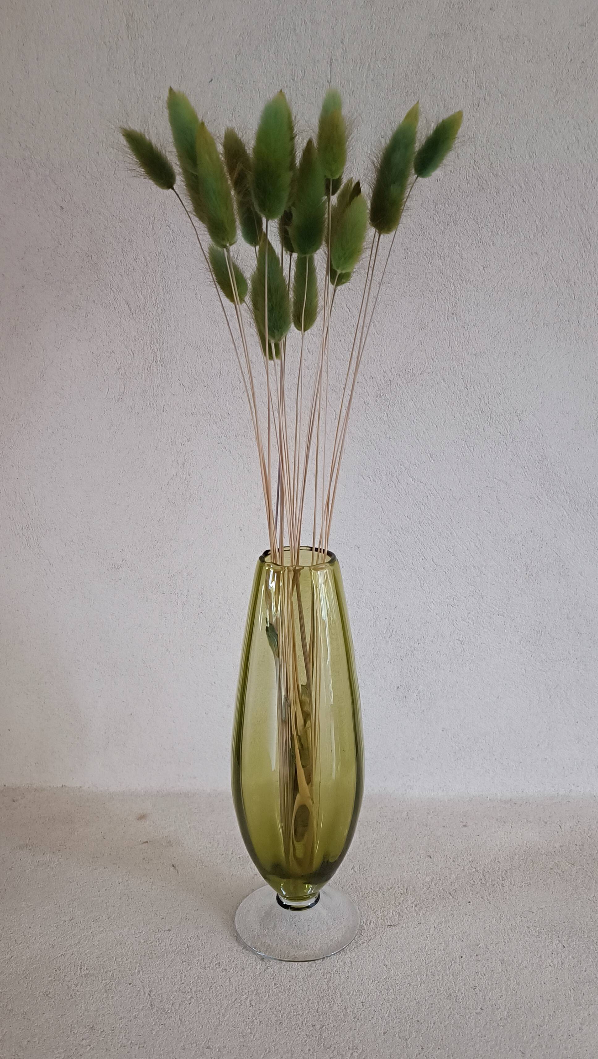 Vintage glass vase