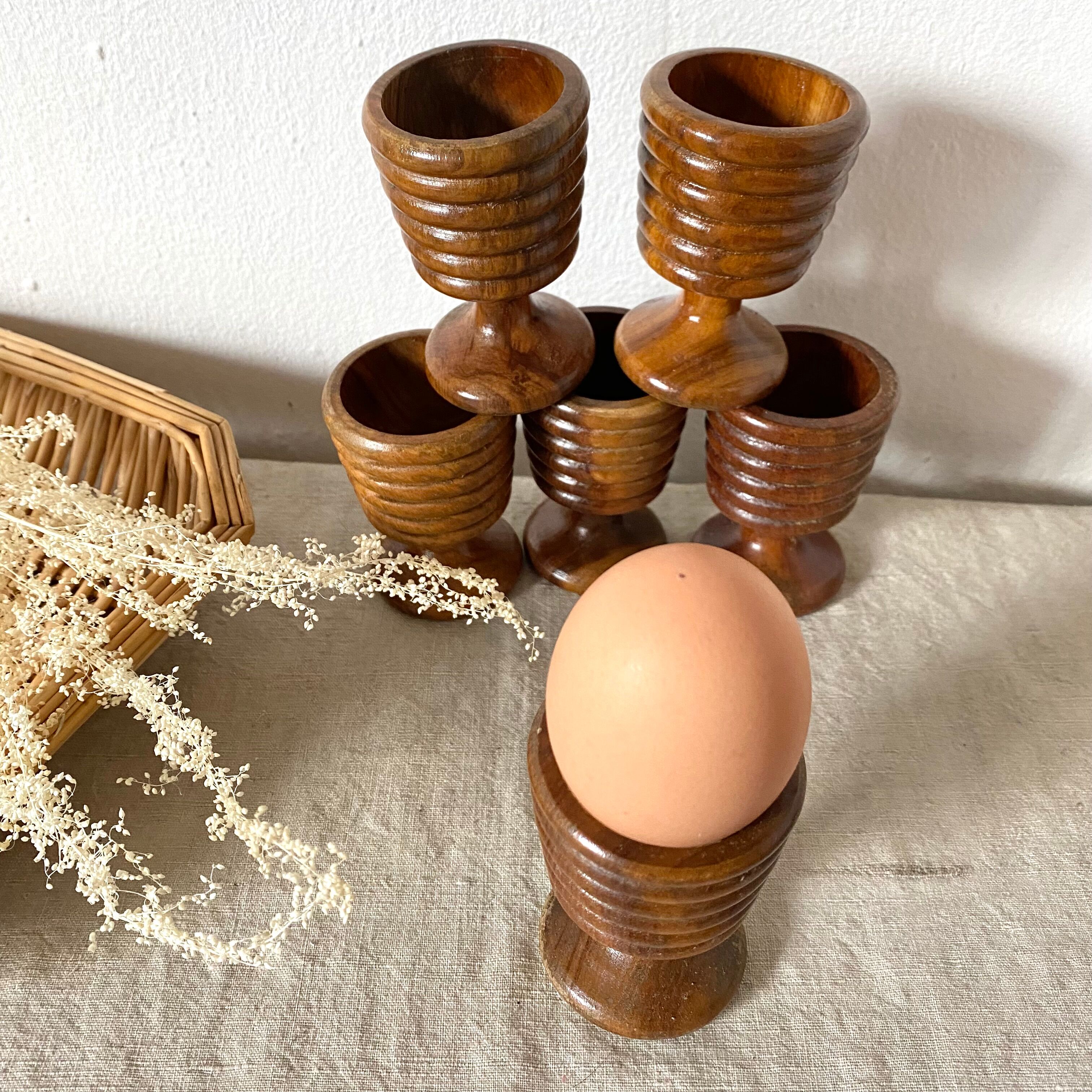 Vintage wooden shells