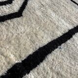 Traditional Moroccan rug pure wool 2.5x1.5 m