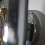 Sciolari Chrome and Brass-plated Wall Lamp, 1970s