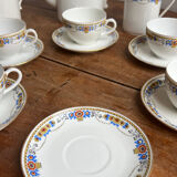 Ancien service à café en porcelaine de Limoges – années 1920