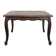Table basse de style Louis XV en chêne à plateau parqueté
