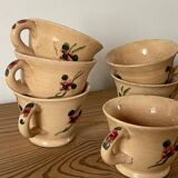 Tasses fleuries
