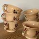 Flowery cups