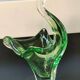 Empty pocket/Swan figurine, in the Murano style. In blown art glass. High 22 cm