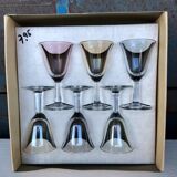 Luminarc vintage alcohol glass set
